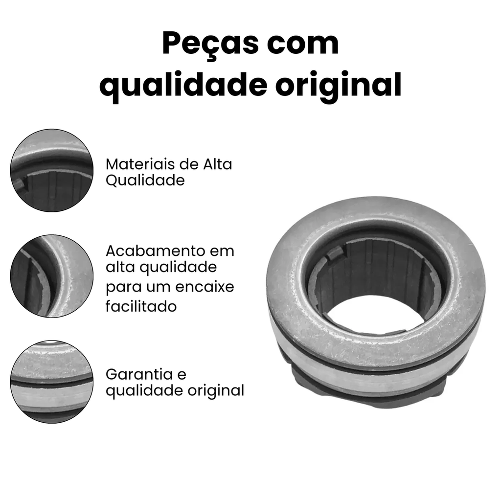 Colar Embreagem VW Gol Voyage Saveiro Fox CrossFox Polo Golf - Imagem 3