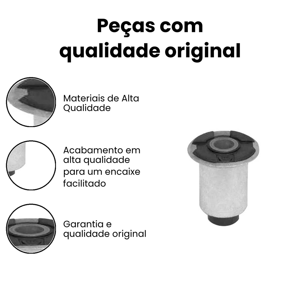 Bucha Bandeja Dianteira Cargo 1317/1519 2002-2010 - Imagem 3