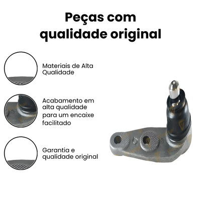 Pivô Suspensão Dianteira Dir. Inferior Parati Gol - Imagem 3