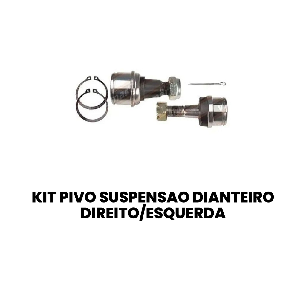 Kit Pivô Suspensão Dianteira F-4000 Direito/Esquerdo VIEMAR - Imagem 2