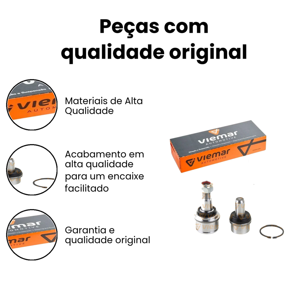 Kit Pivô Suspensão Dir/Esq VIEMAR F F - Imagem 3