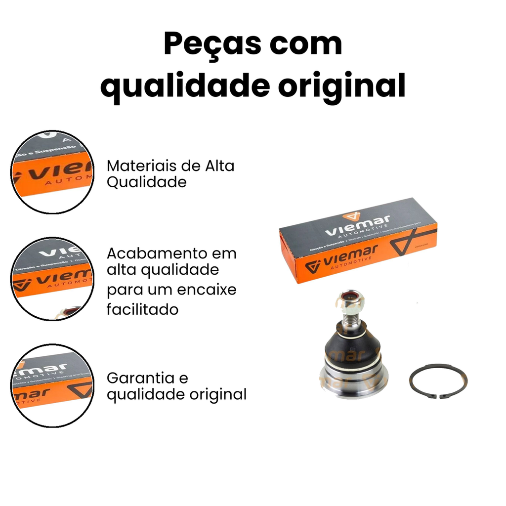 Pivô Suspensão Dianteira (D/E Superior) Frontier/X-Terra - Imagem 3