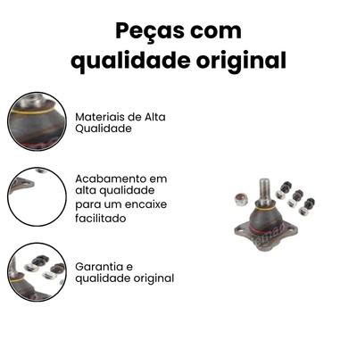 Pivô Suspensão Dianteira Palio (Dir/Esq) - VIEMAR - Imagem 3