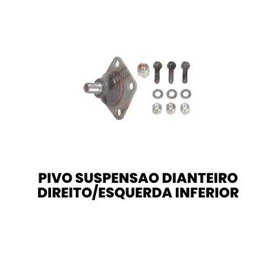 Pivô Suspensão Dianteira Dir/Esq Inferior Strada - Imagem 2