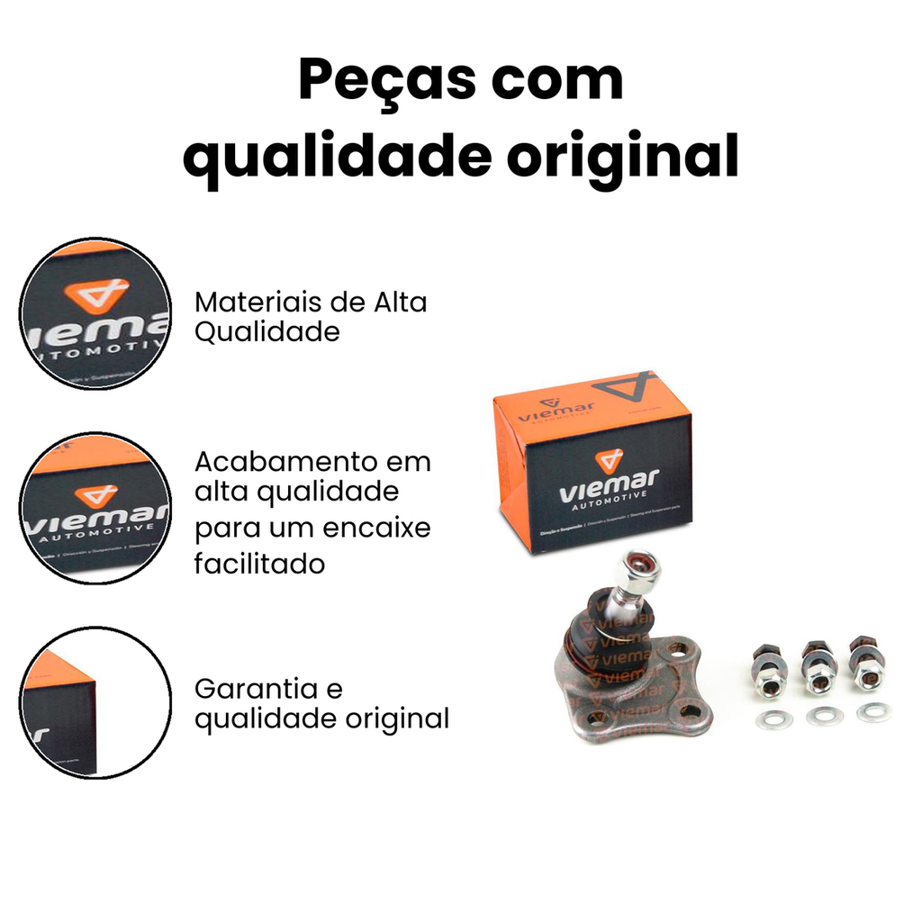 Pivô Suspensão Dianteira Direito Inferior Bora A3 - Imagem 3