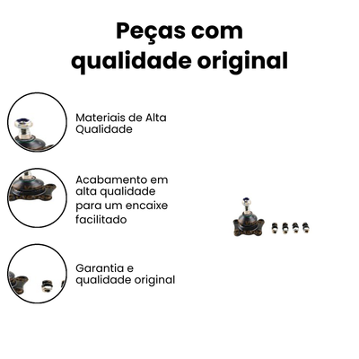 Pivô Suspensão Dianteira Hilux Dir/Esq Inferior - Imagem 3