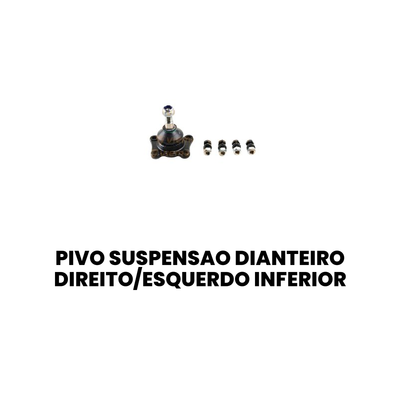 Pivô Suspensão Dianteira Hilux Dir/Esq Inferior - Imagem 2