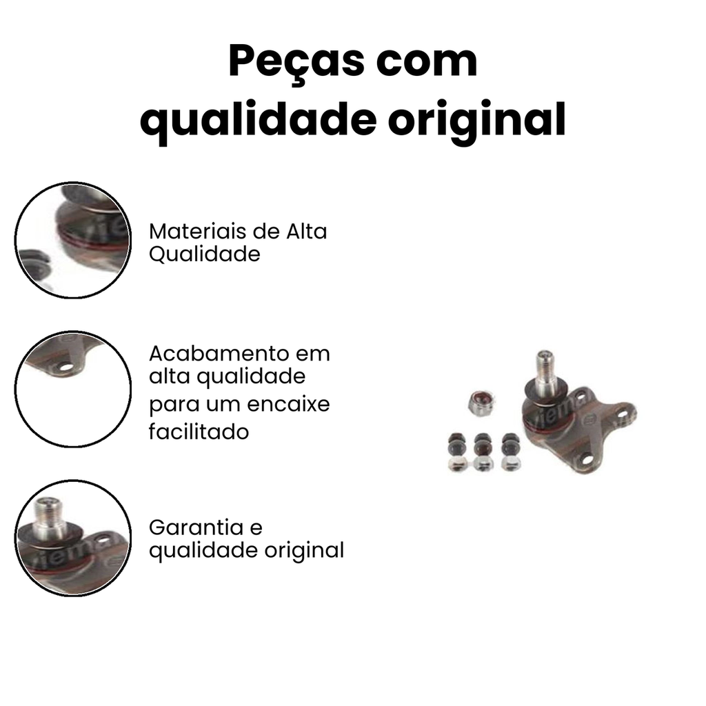 Pivô Suspensão Dianteira Inferior Spacefox Polo - Imagem 3