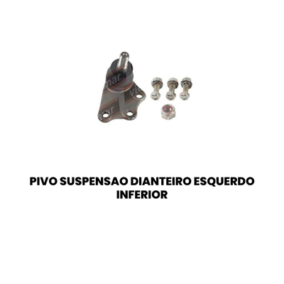 Pivô Suspensão Dianteira Esquerda Inferior Doblo - Imagem 2