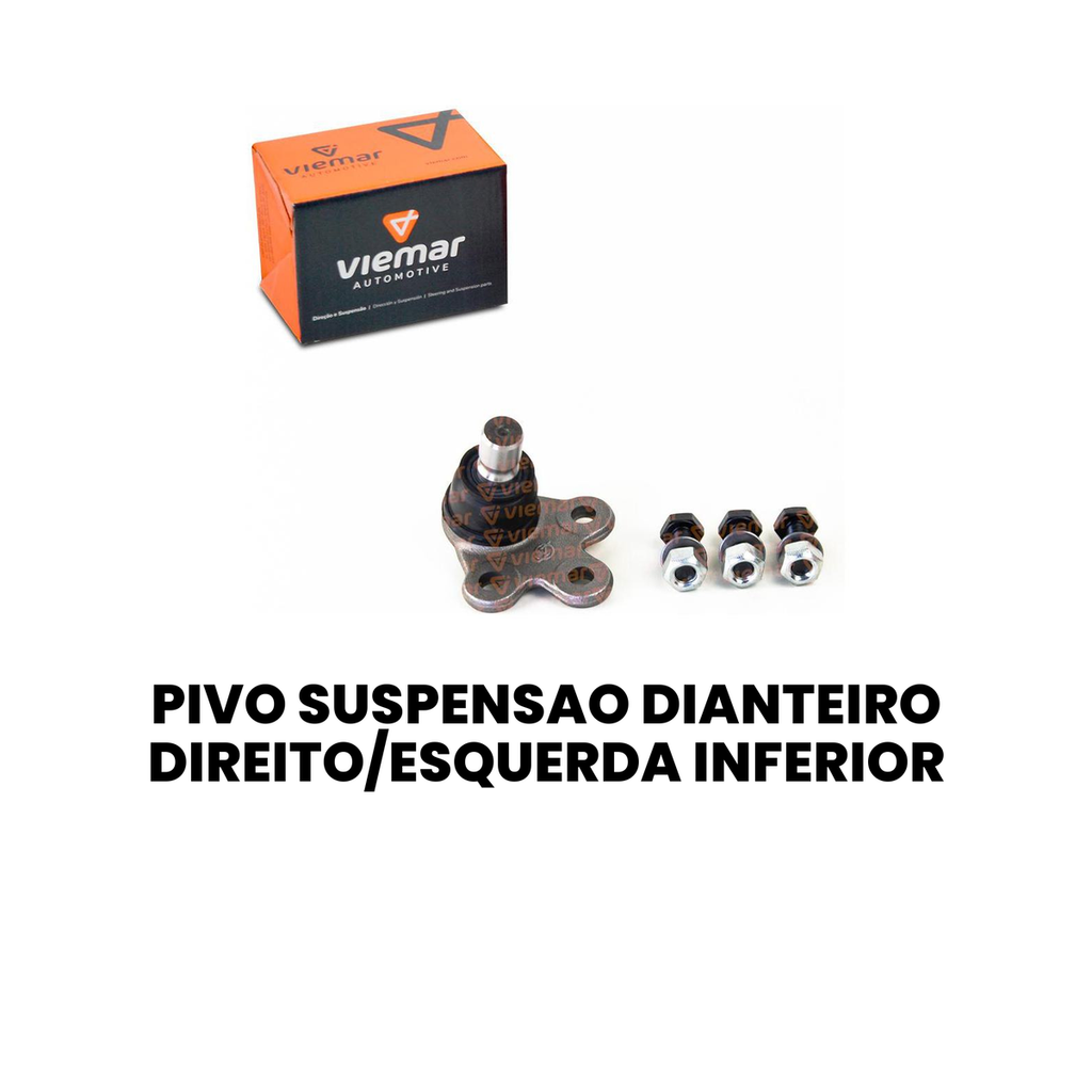 Pivô Suspensão Dianteira Onix (Dir/Esq) Inferior - VIEMAR - Imagem 2