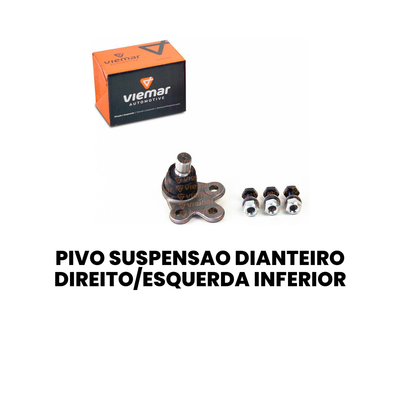Pivô Suspensão Dianteira Onix (Dir/Esq) Inferior - VIEMAR - Imagem 2