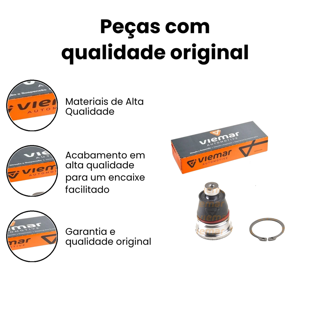 Pivô Suspensão Dianteira Inferior March Kicks - Imagem 3