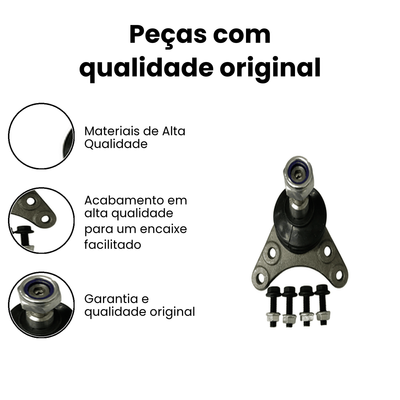 Pivô Suspensão Dianteira Superior S10 (Dir/Esq) VIEMAR - Imagem 3