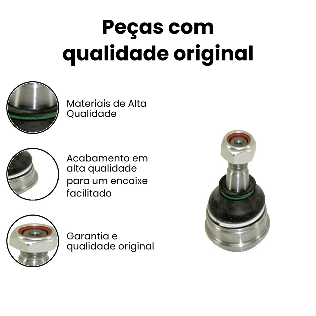 Pivô Suspensão Dianteiro Frontier Direito/Esquerdo - Imagem 3