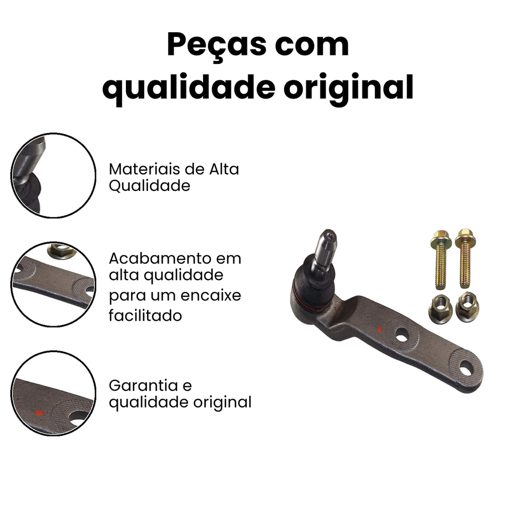 Pivô Suspensão Dianteira D/E Montana Agile - Imagem 3