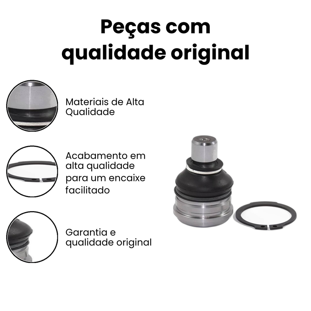 Pivô Suspensão Dianteira Fiesta (Dir/Esq) - VIEMAR - Imagem 3