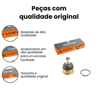 Pivo Suspensão Dianteira (Dir/Esq) Inferior - Megane/Sandero - Imagem 3