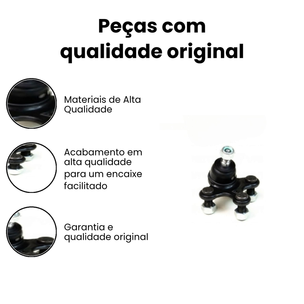 Pivô Suspensão Direito/Esquerdo Inferior Civic - Imagem 3