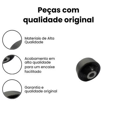 BUCHA DA BANDEJA DIANTEIRA GOLF NEW CORTECO - Imagem 3