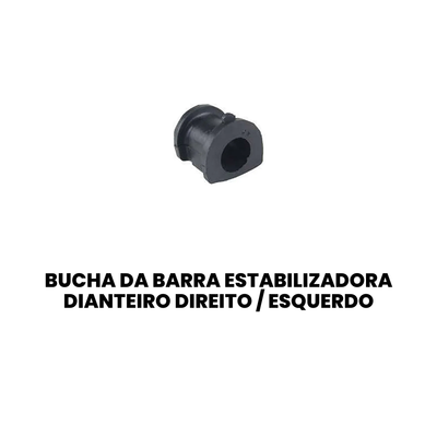 BUCHA DA BARRA ESTABILIZADORA DIANTEIRO DIREITO E ESQUERDO HONDA 511.1923 - Imagem 2
