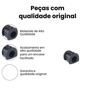 BUCHA DA BARRA ESTABILIZADORA DIANTEIRO DIREITO E ESQUERDO HONDA 511.1923 - Imagem 3