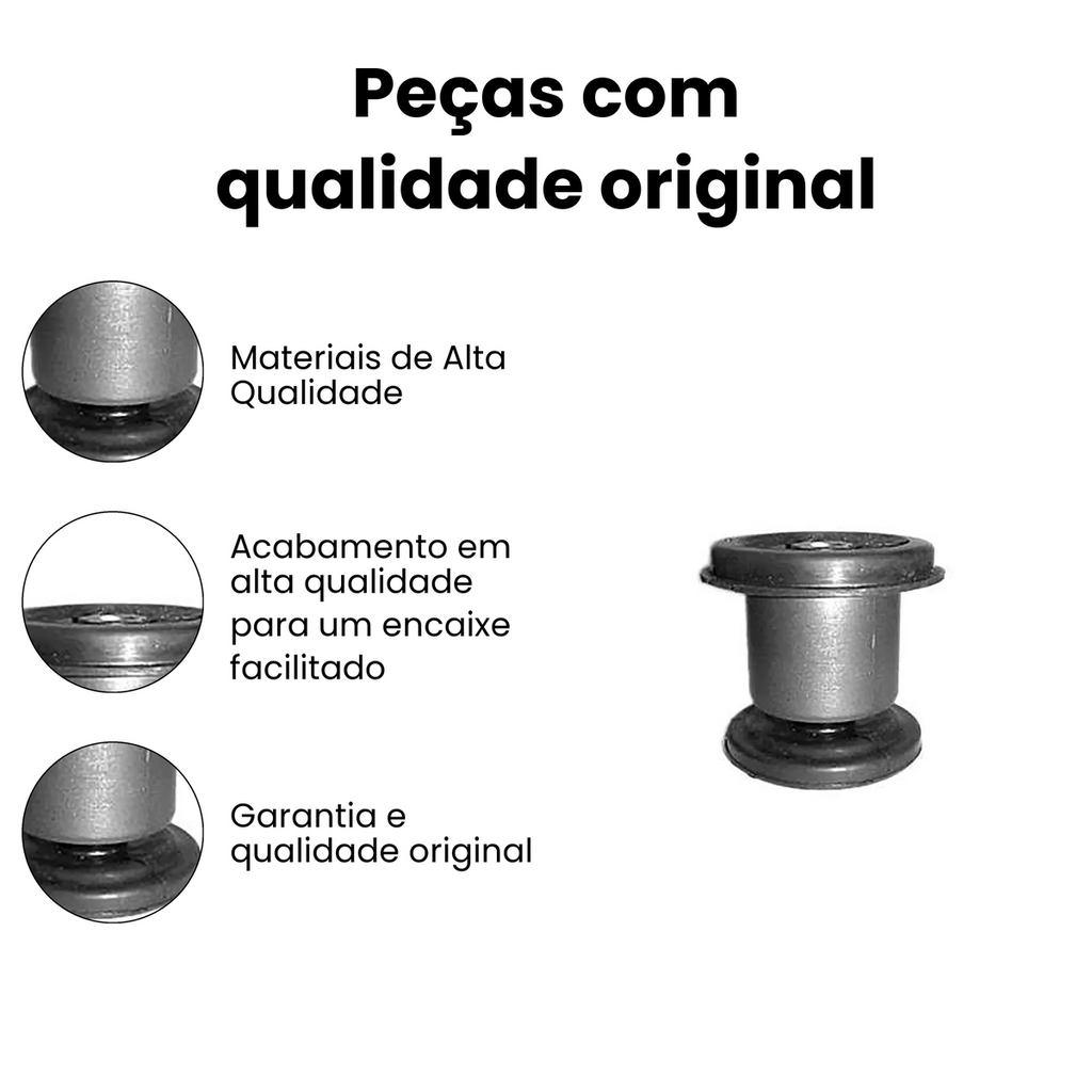 BUCHA DO EIXO DA SUSPENSÃO TRASEIRO DIREITO / ESQUERDO FIAT 511.5457 - Imagem 3