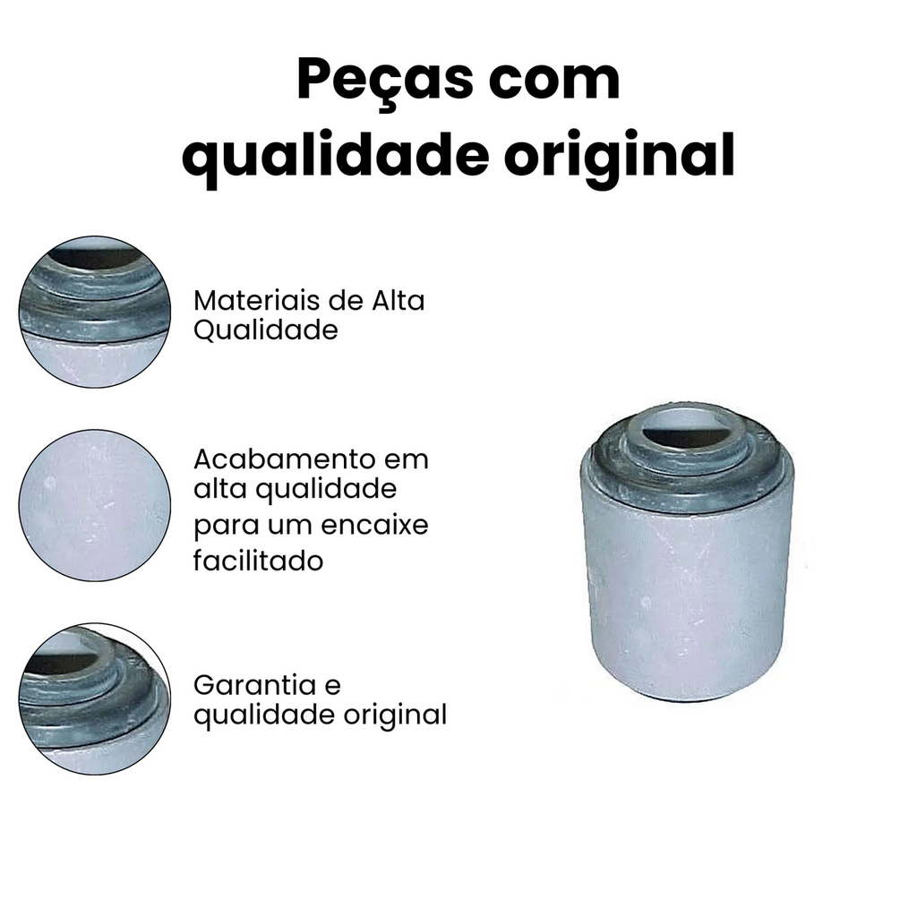 Bucha da Bandeja Traseira Direita ou Esquerda FIAT | CITROEN | PEUGEOT 511.5483A - Imagem 3