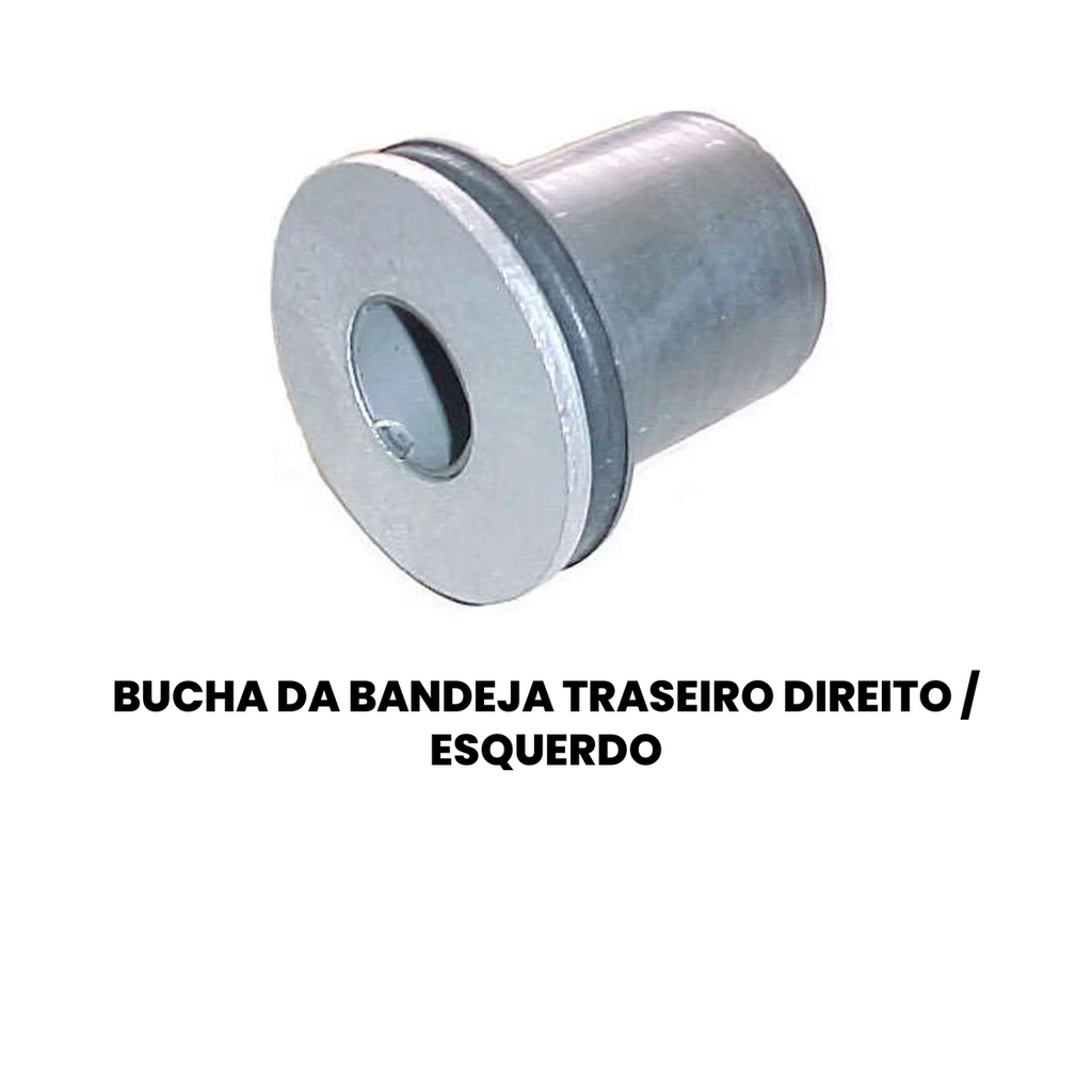 Bucha da Bandeja Traseira Direita/Esquerda para Suspensão RENAULT 511.5527A - Imagem 2