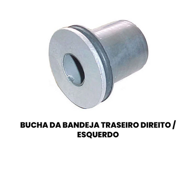 Bucha da Bandeja Traseira Direita/Esquerda para Suspensão RENAULT 511.5527A - Imagem 2