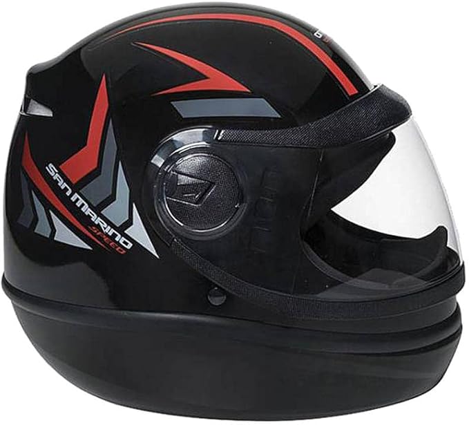 Capacete San Marino Speed One Preto - Imagem 5