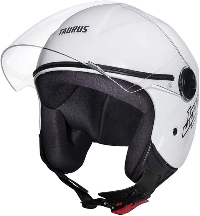 Capacete Joy23 Open Face Branco - Imagem 5
