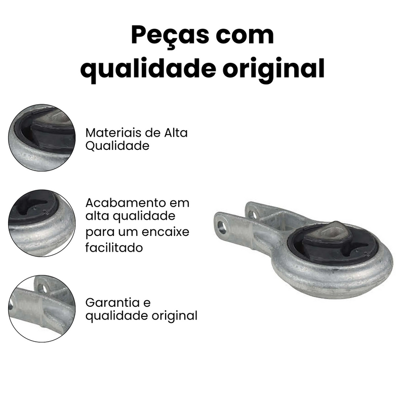 Coxim Motor Tras Câmbio Fiat Doblo 1999-2010 - Imagem 3