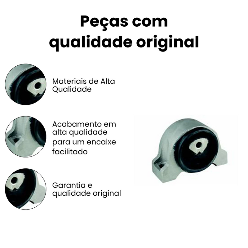 Coxim Motor Tras Dir Esq Fiat Ducato Van Furgao Minibus 2.8 - Imagem 3