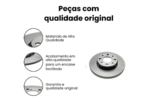 Disco de Freio Dianteiro Ventilado Fremax - Siena Uno - Imagem 3