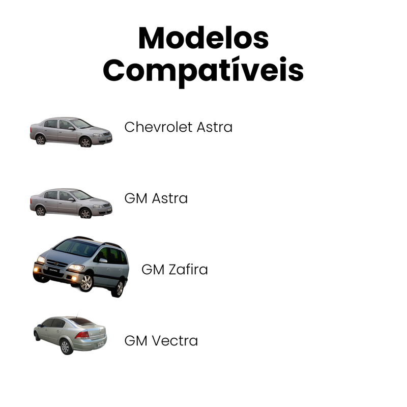 Bieleta Dianteira Direita Esquerda Aço Chevrolet Astra GM Za - Imagem 4