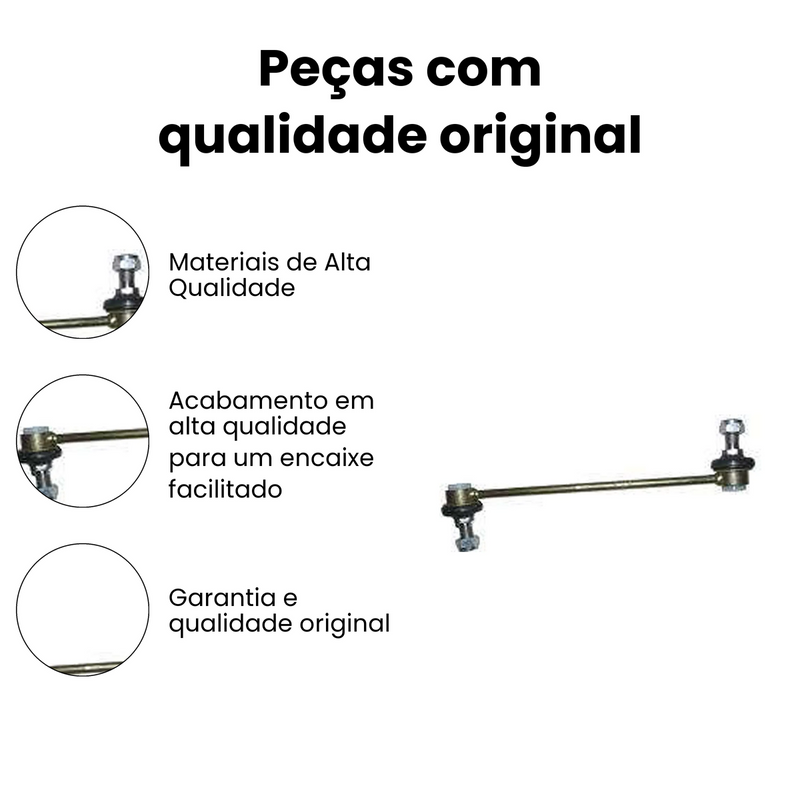 Bieleta Dianteira Volkswagen Polo 2001-2021 Fox 2003-2021 Go - Imagem 3