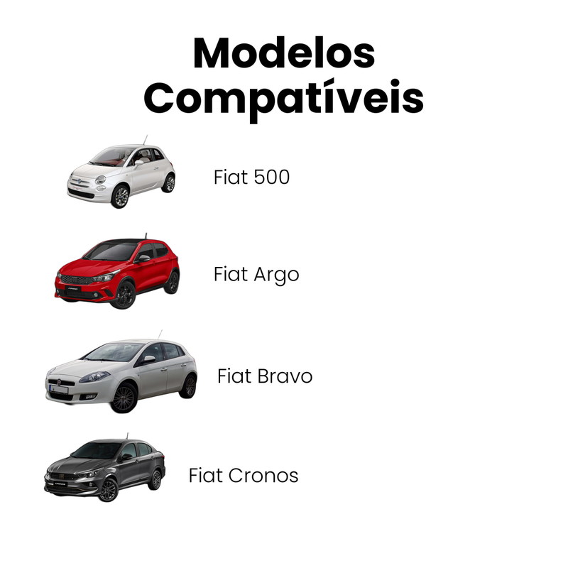 Bieleta Dianteira Axios Fiat 500 2010-2019 Argo Bravo Cronos - Imagem 4