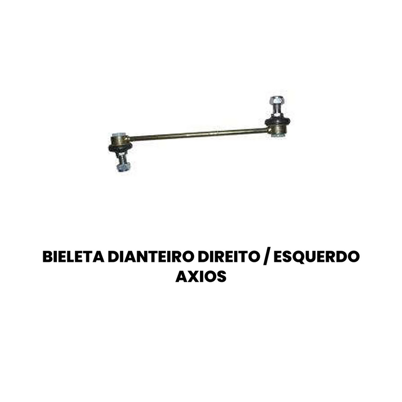 Bieleta Dianteira Axios Fiat 500 2010-2019 Argo Bravo Cronos - Imagem 2