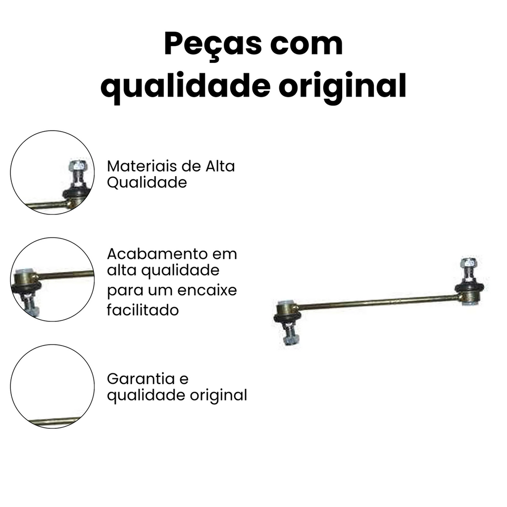 Bieleta Dianteira Direita/Esquerda CHEVROLET 531.2143A - Imagem 3