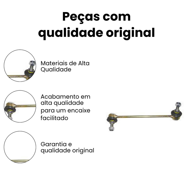 Bieleta Dianteira Direita Fiat Idea 2005-2013 Axios - Imagem 3