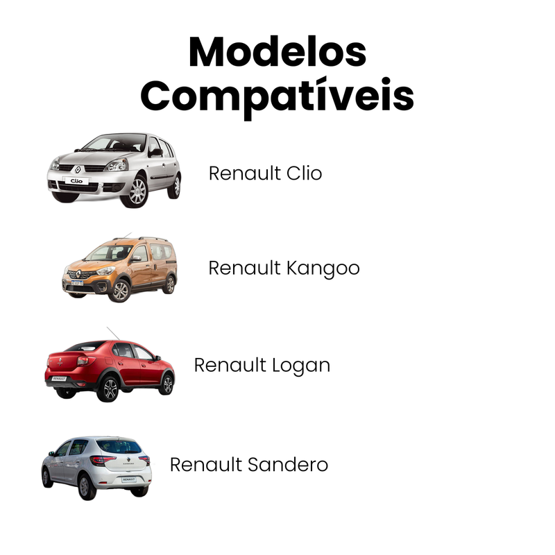 Bieleta Dianteira Direita Esquerda Renault Clio 1996-2017 Ka - Imagem 4