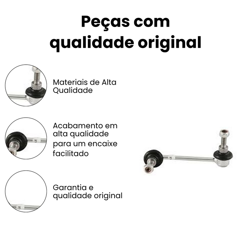 Bieleta Dianteira Esquerda Renault Master 2003-2013 Axios - Imagem 3