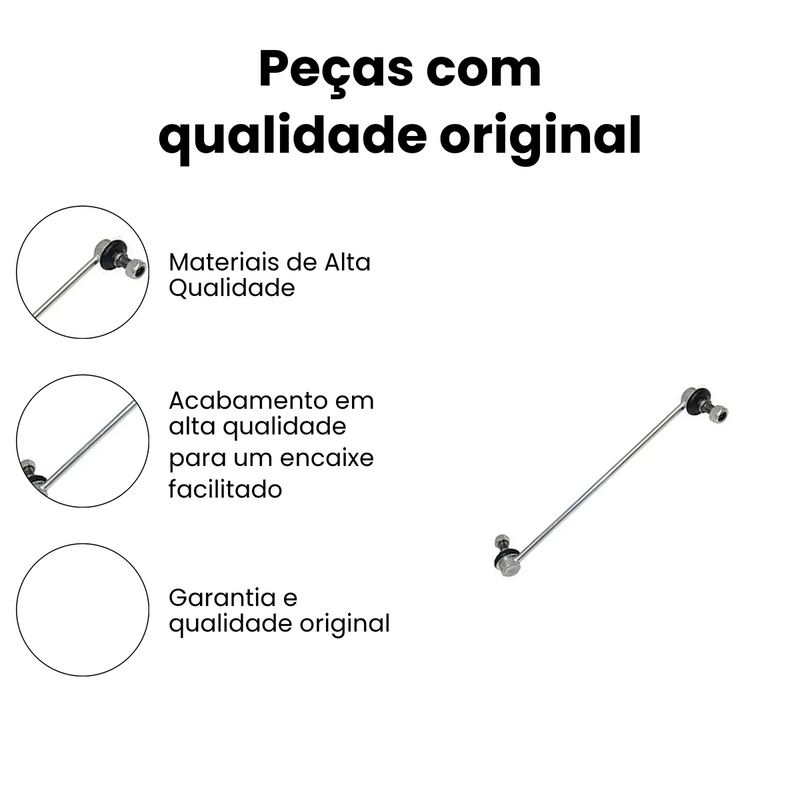 Bieleta Dianteira Direita Esquerda Honda CR-V 2006-2016 Axio - Imagem 3