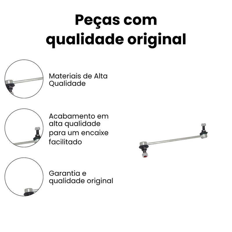 Bieleta Dianteira Hyundai HB20 HB20 S HB20 X 2011-2020 Kia S - Imagem 3