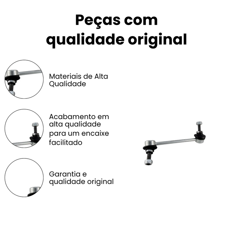 Bieleta Dianteira Direita Axios Chevrolet S10 2000-2020 Trai - Imagem 3
