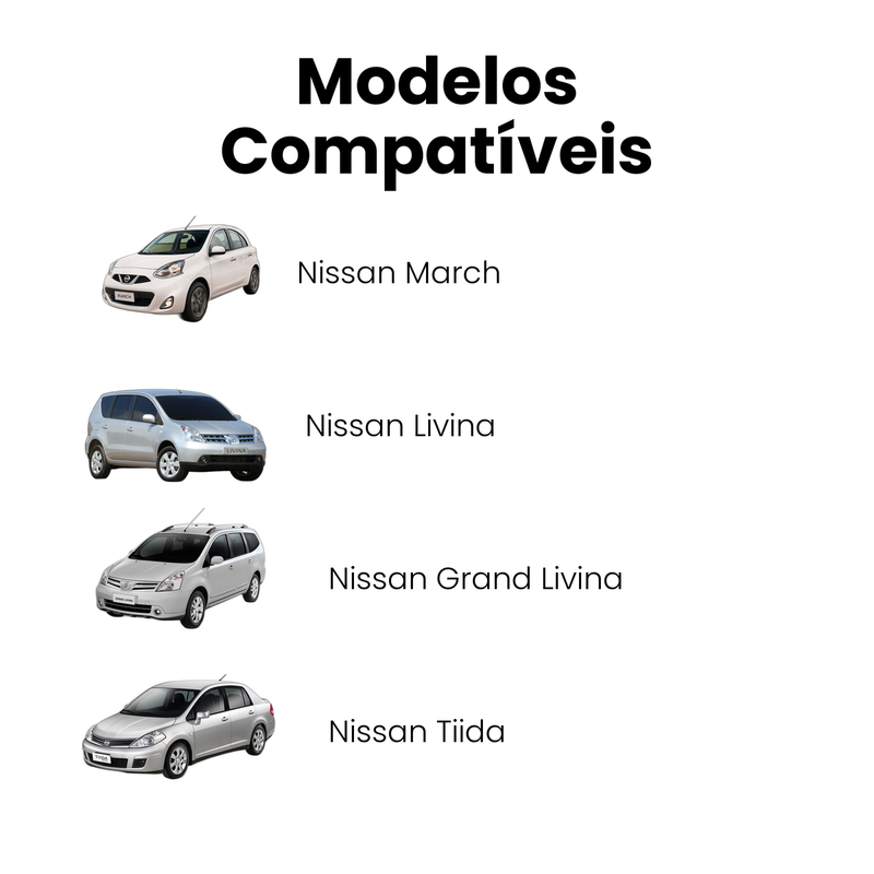 Bieleta Dianteira Axios Nissan March 2007-2013 Livina 2009-2 - Imagem 4