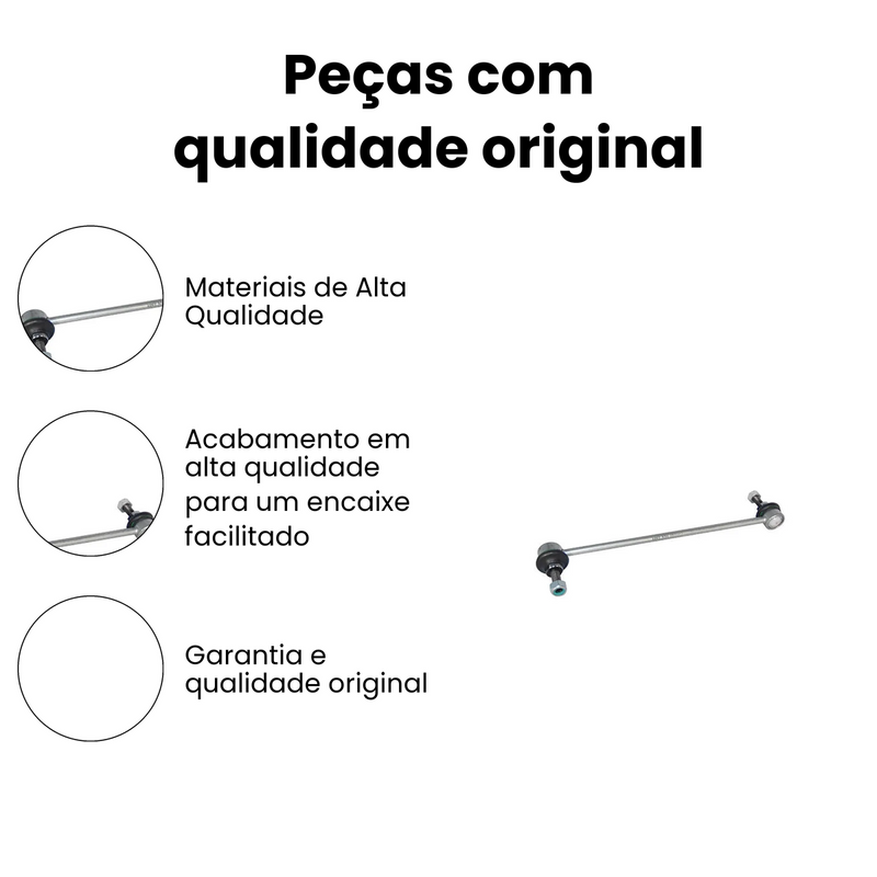 Bieleta Dianteira Direita Esquerda Ford Focus 2013-2019 - Imagem 3