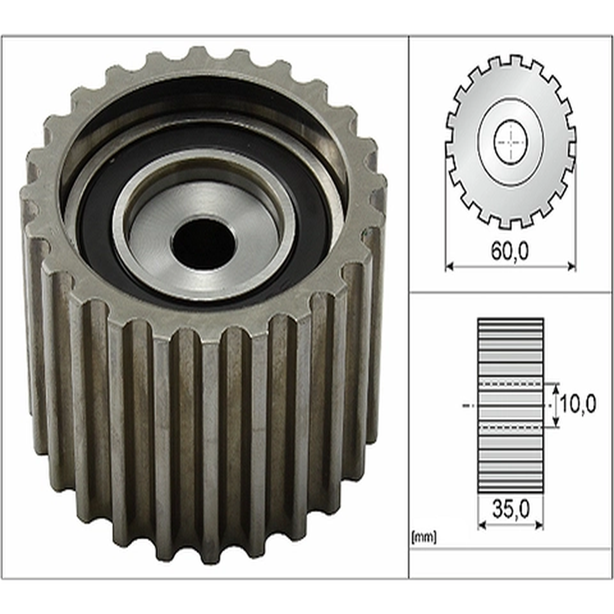 Polia da Correia Dentada INA - Ducato