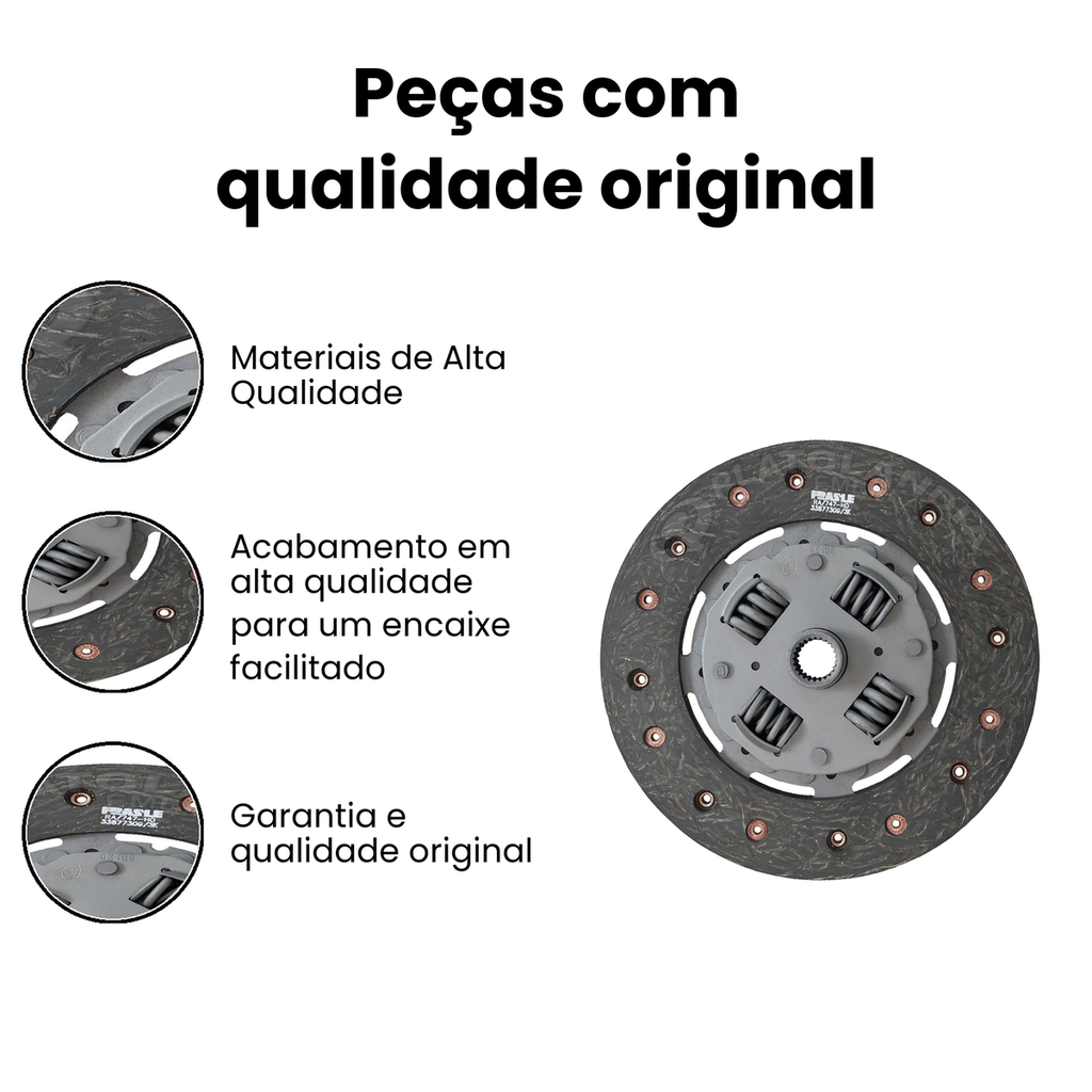 Disco Embreagem Sachs 5391 - L LK - Imagem 3