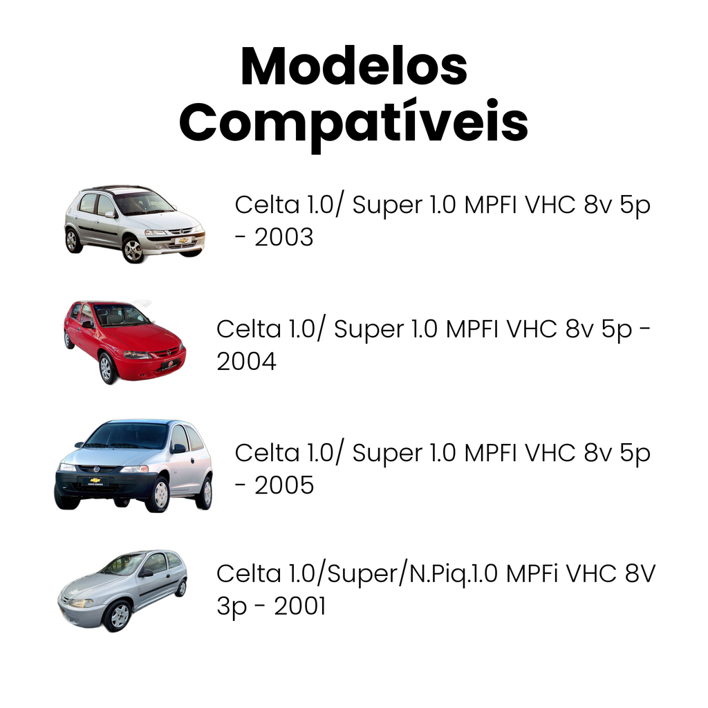 Sanfona Admissão Ar Axios Celta 1.0 1.4 Corsa Classic Wind 1 - Imagem 4